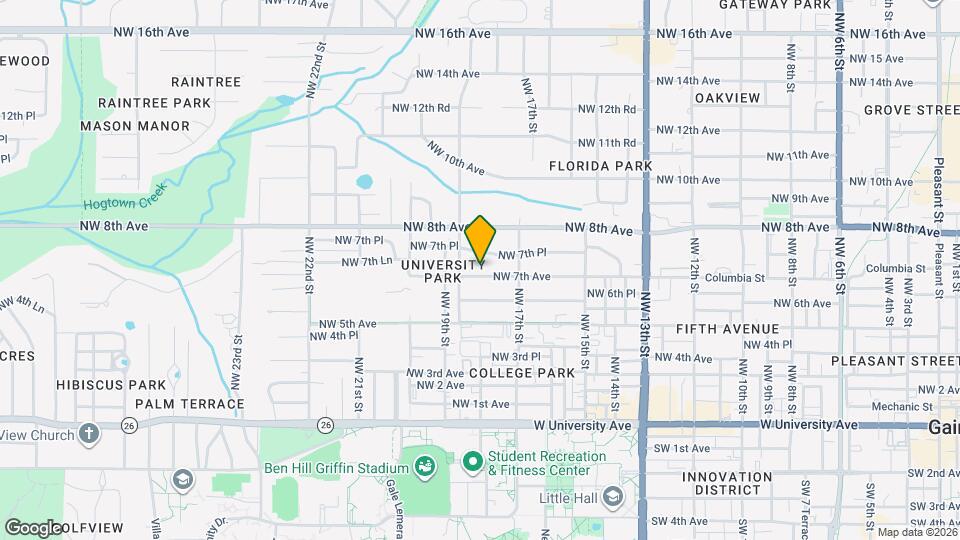 1804 NW 7th Ave Map and Location Details