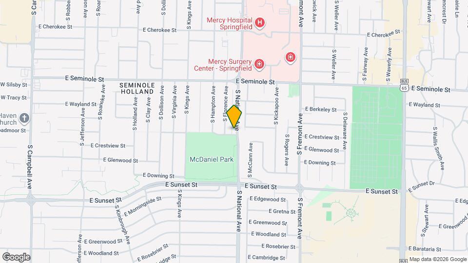 2379 S National Ave Map and Location Details