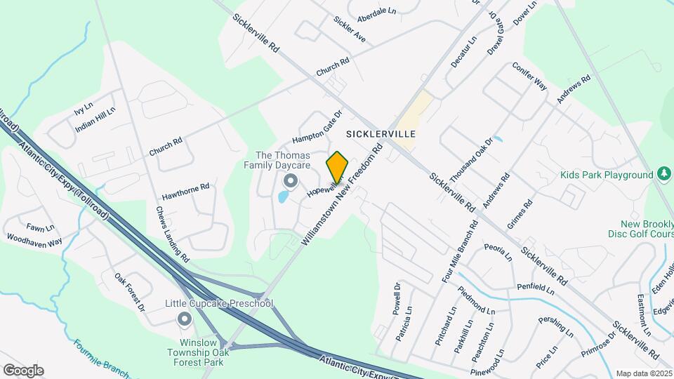 38 Hopewell Ln Map and Location Details