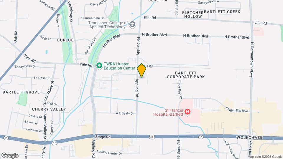 3150 Appling Rd Map and Location Details