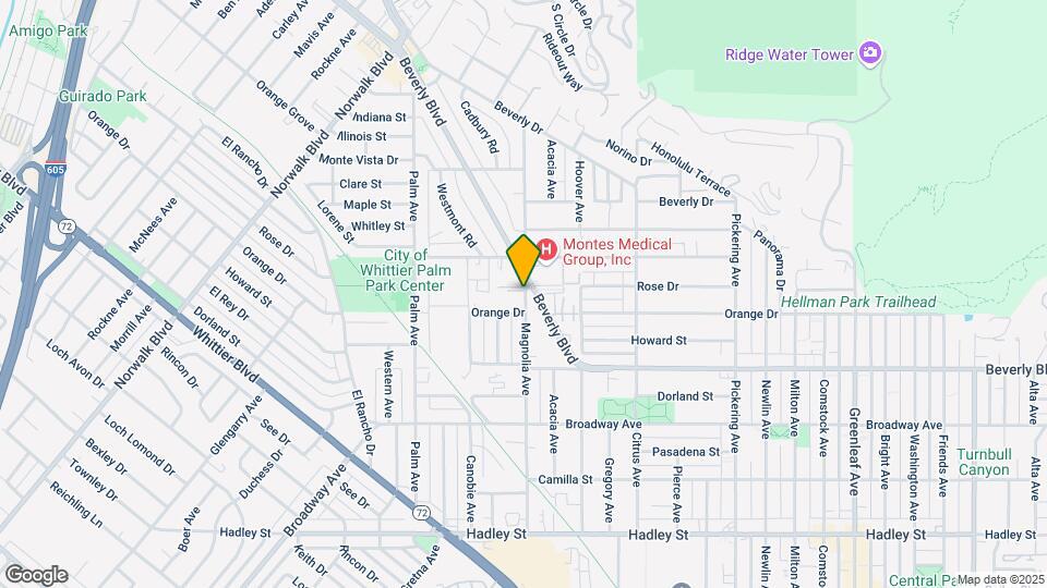 5737 Magnolia Ave Map and Location Details