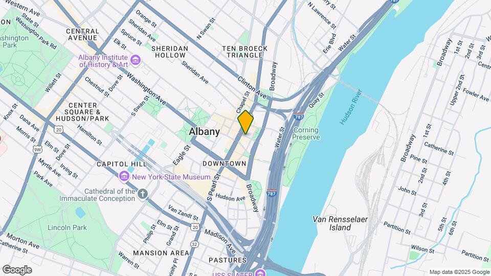 59-61 N Pearl St Mapa y Detalles de la Ubicación