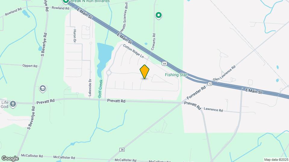 305 Courtland Dr Map and Location Details