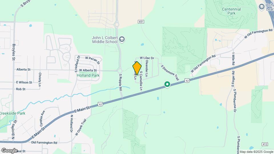 1370 S Jasmine Ln Map and Location Details