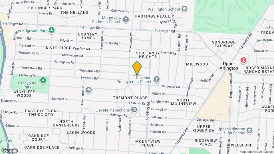 2149 Wesleyan Dr Map and Location Details