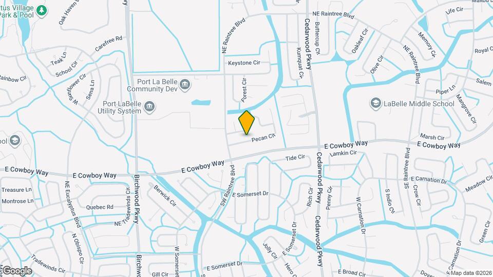 6056 Pecan Cir Map and Location Details