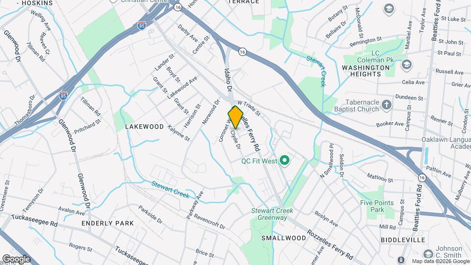 2954 Clyde Dr Map and Location Details