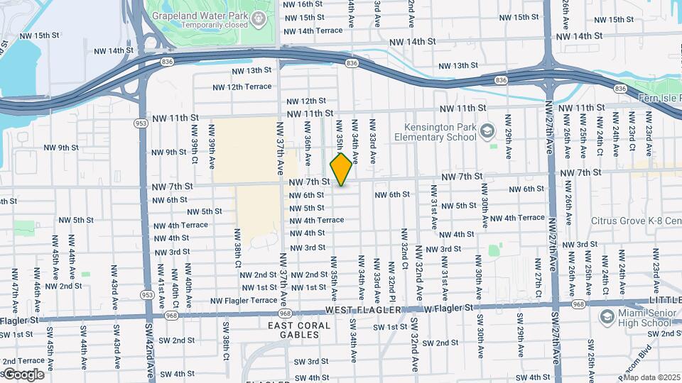 3461 NW 6th St Mapa y Detalles de la Ubicación