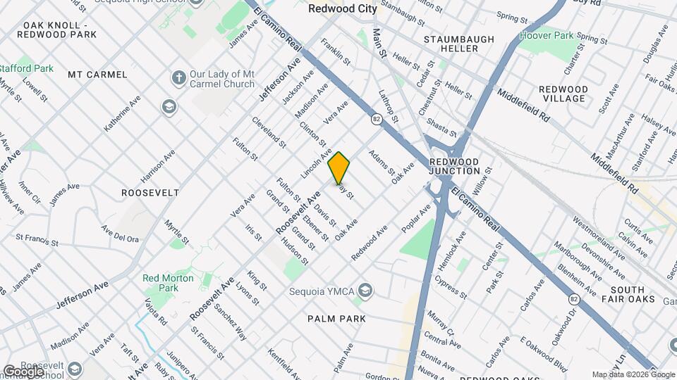 1118 Fay St Mapa y Detalles de la Ubicación