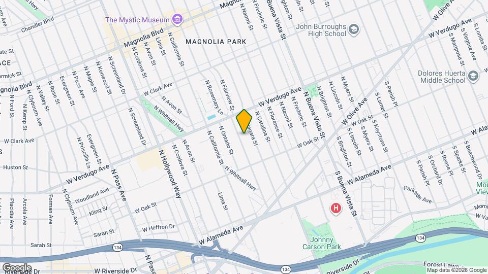 406 N Fairview St Map and Location Details