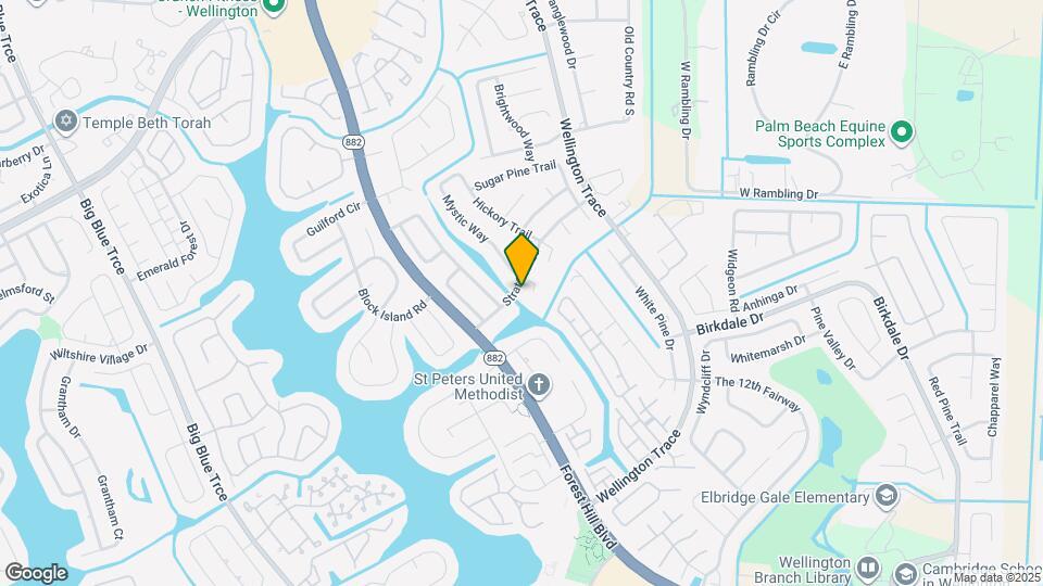 1401 Mystic Ct Map and Location Details