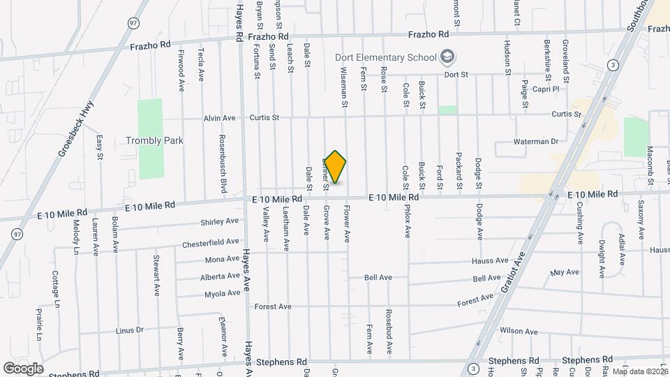 15515 E 10 Mile Rd, Unit 1 Mapa y Detalles de la Ubicación