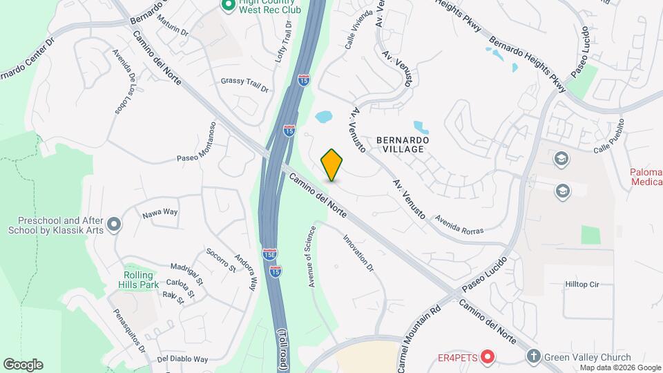 11785 Avenida Sivrita Mapa y Detalles de la Ubicación