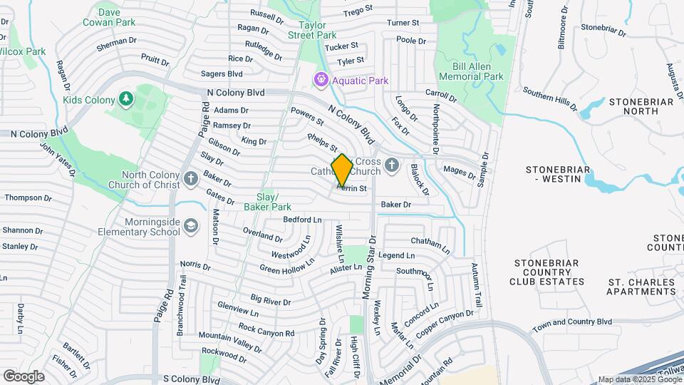 5708 Perrin St Map and Location Details