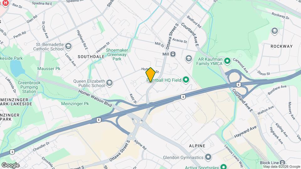 480 Ottawa Street S Map and Location Details