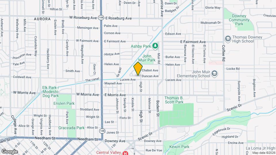 102 Chabot Ct Map and Location Details