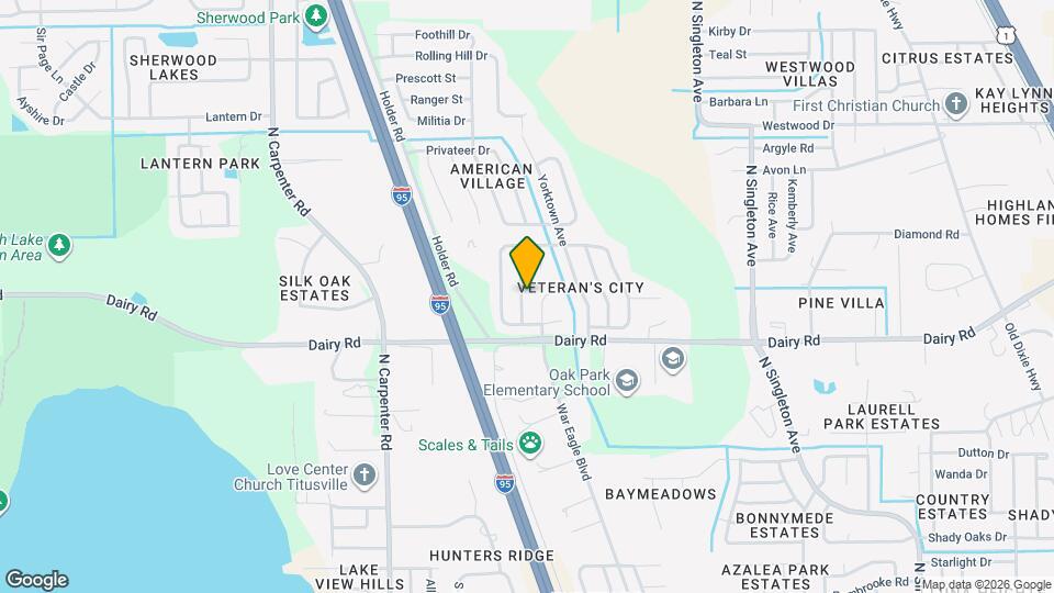 1539 Lafayette Ave Map and Location Details