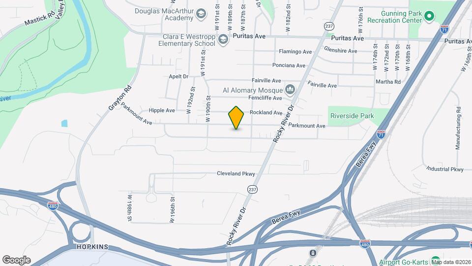 18614 Homeway Rd Mapa y Detalles de la Ubicación