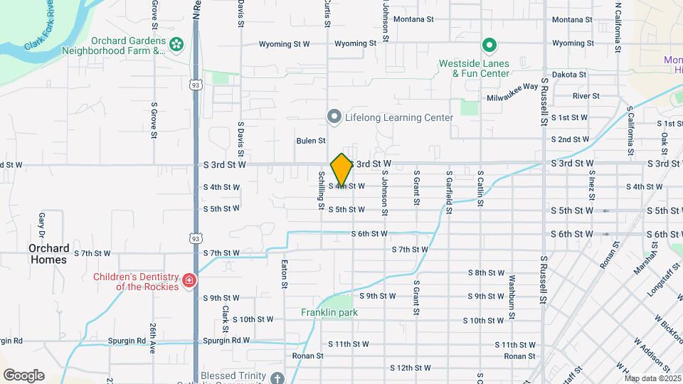 2111 S 4th St W Map and Location Details