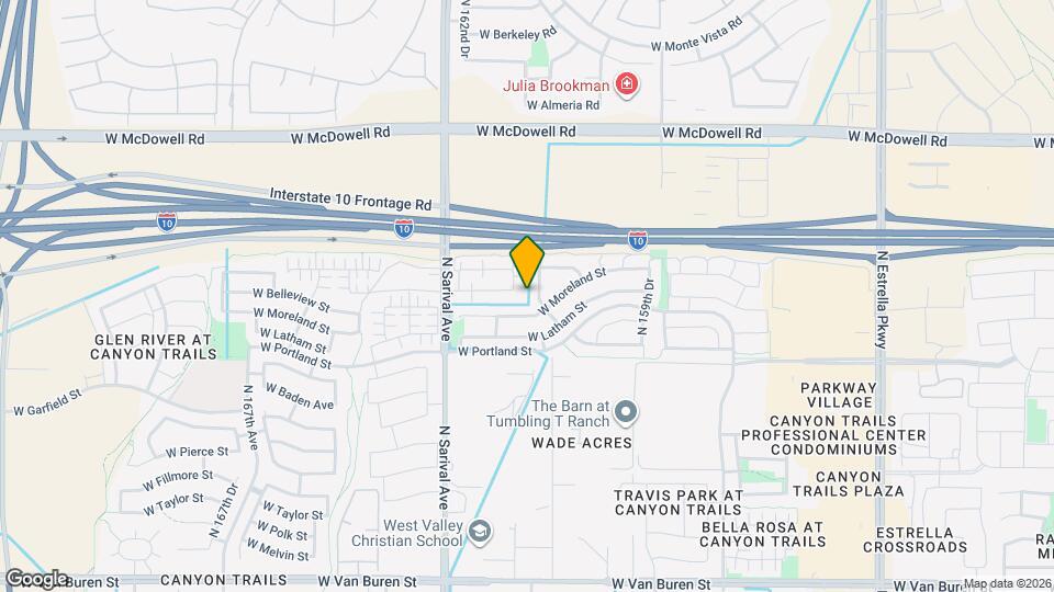 16209 W La Ventilla Way Map and Location Details