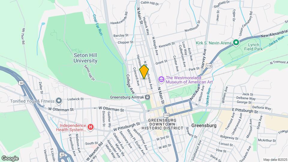 316 Harrison Ave Mapa y Detalles de la Ubicación