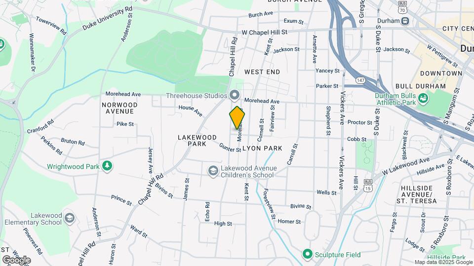 1034 Moreland Ave Mapa y Detalles de la Ubicación