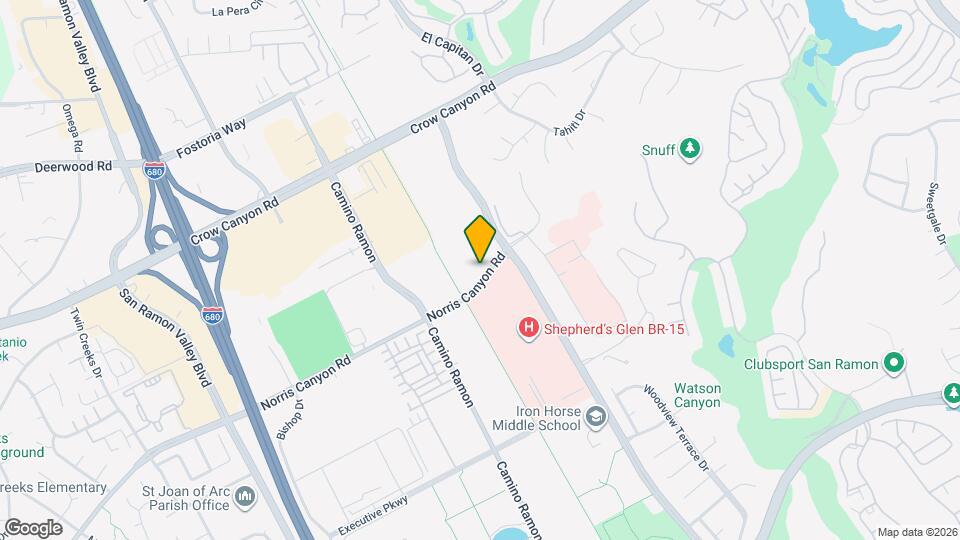 4704 Norris Canyon Rd Map and Location Details