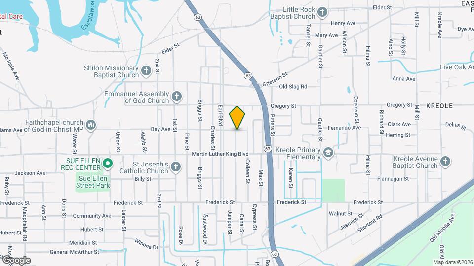 5824 Bay Ave Map and Location Details