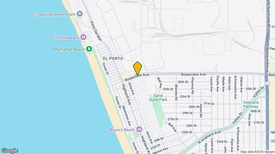 452 Rosecrans Ave, Unit B Map and Location Details