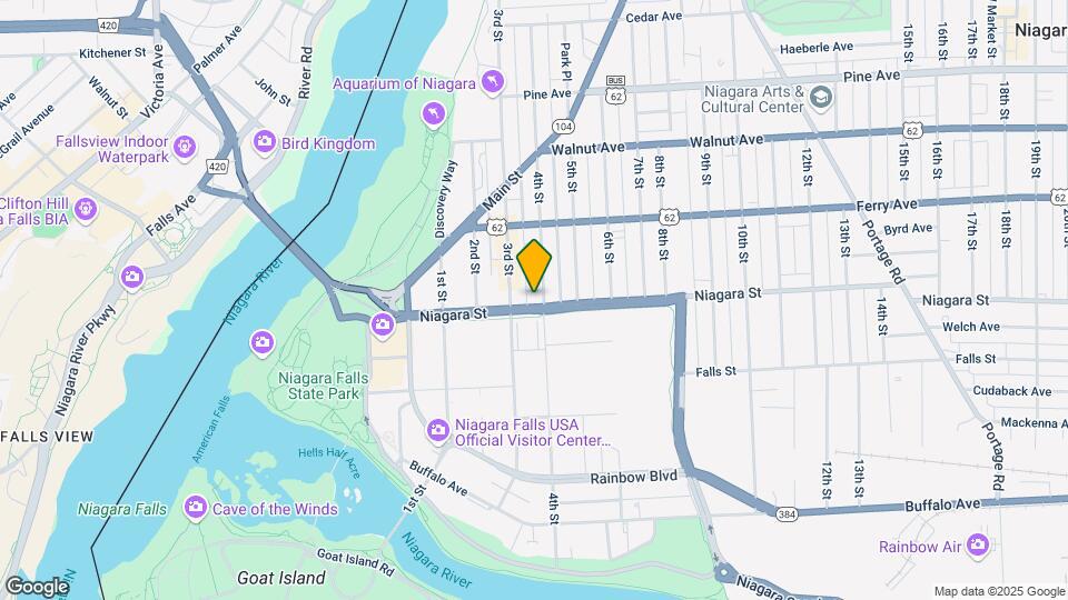 324 Niagara St Mapa y Detalles de la Ubicación