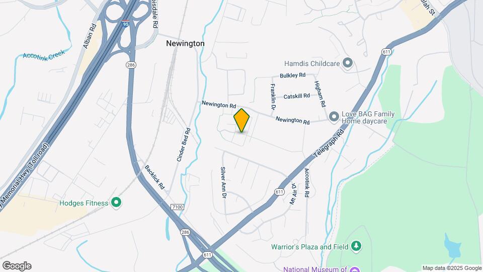 6905 Hamilton Ct Map and Location Details