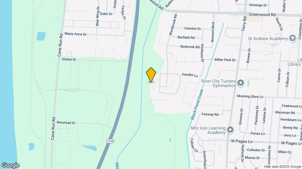 7116 Blue Stream Ct Map and Location Details