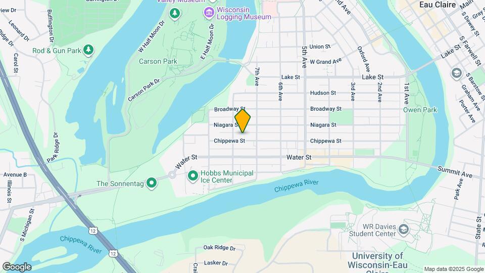 728 Chippewa St Map and Location Details