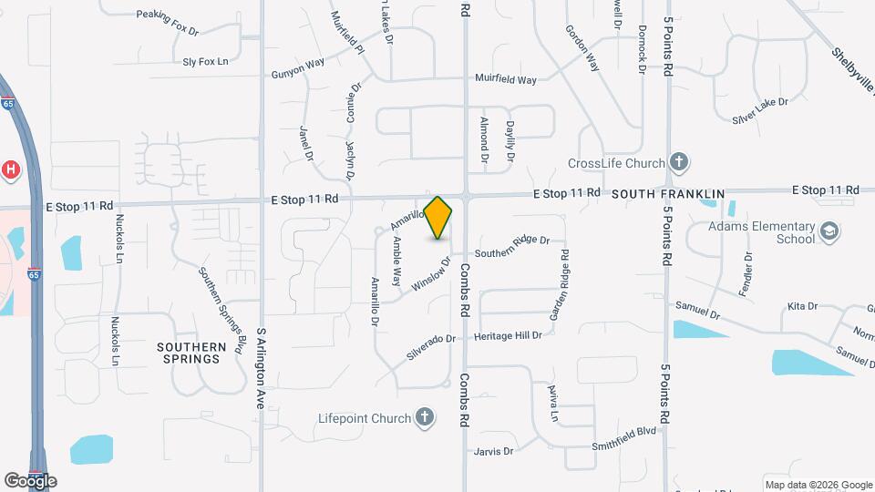 6421 Longhorn Ct Map and Location Details