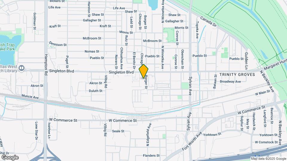 2901 Borger St Map and Location Details