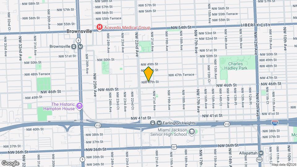 2132 NW 47th St Map and Location Details