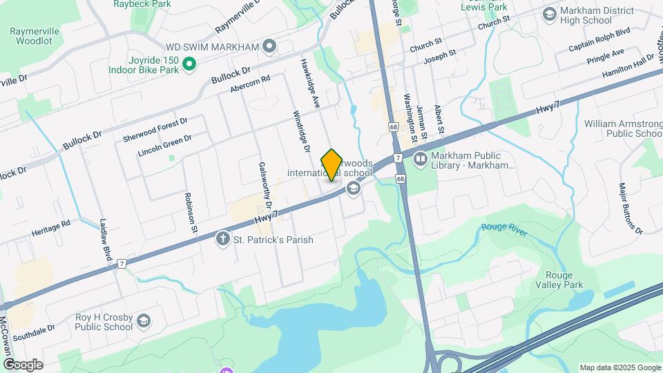 6 Hawkridge Ave Map and Location Details