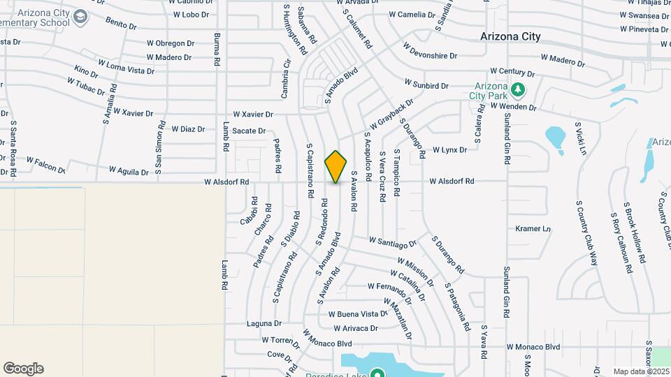 14514 S Amado Blvd Map and Location Details