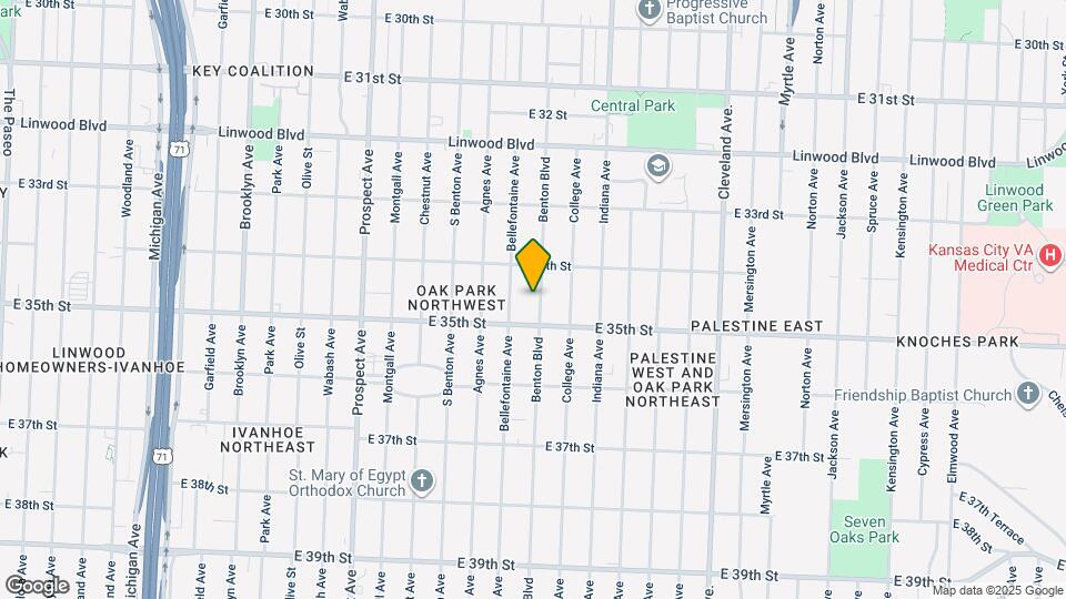 3422 Benton Blvd Map and Location Details