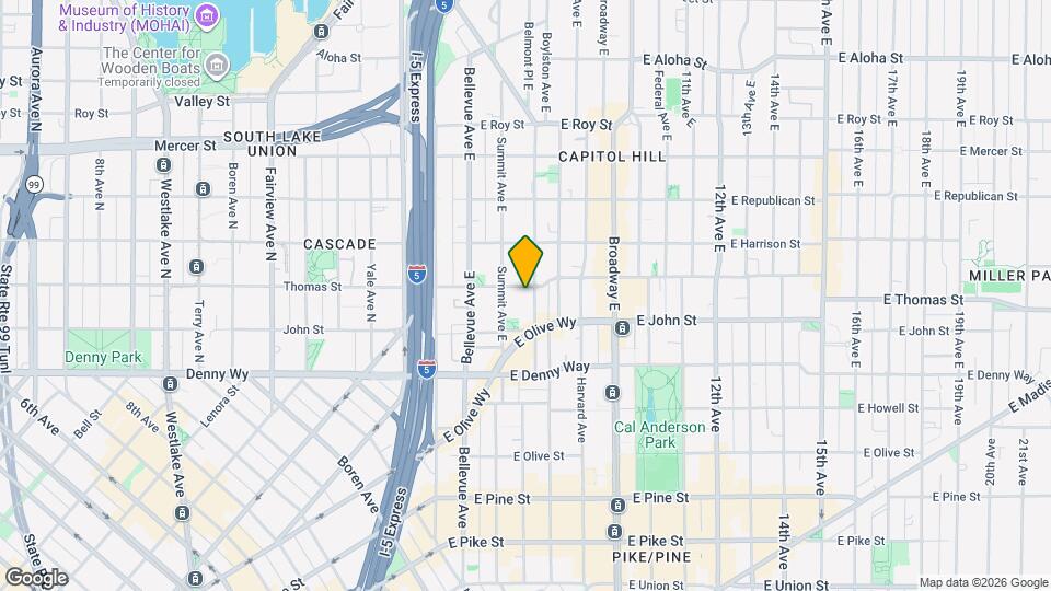 231 Belmont Ave E Map and Location Details