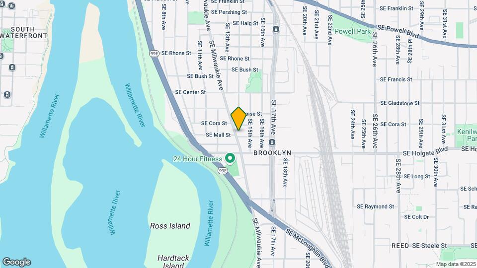 4346-4350 SE Milwaukie Ave Map and Location Details