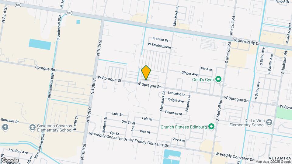 3804 Hawthorne Ave, Unit 4 Map and Location Details