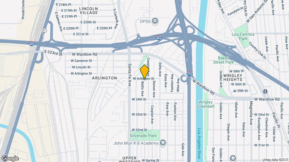 3560 Baltic Ave Map and Location Details