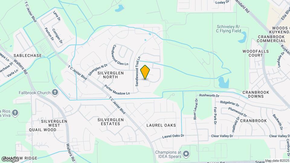 12619 Colony Hill Ln Map and Location Details