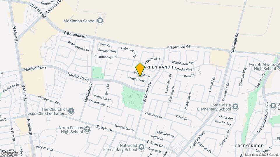 441 Tudor Way Map and Location Details