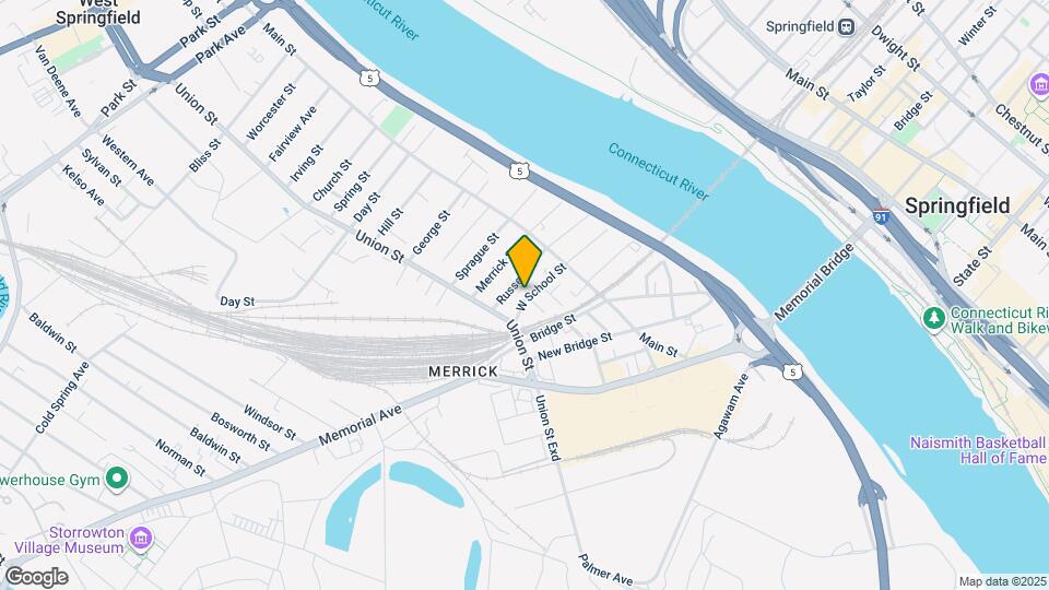 52 W School St Map and Location Details