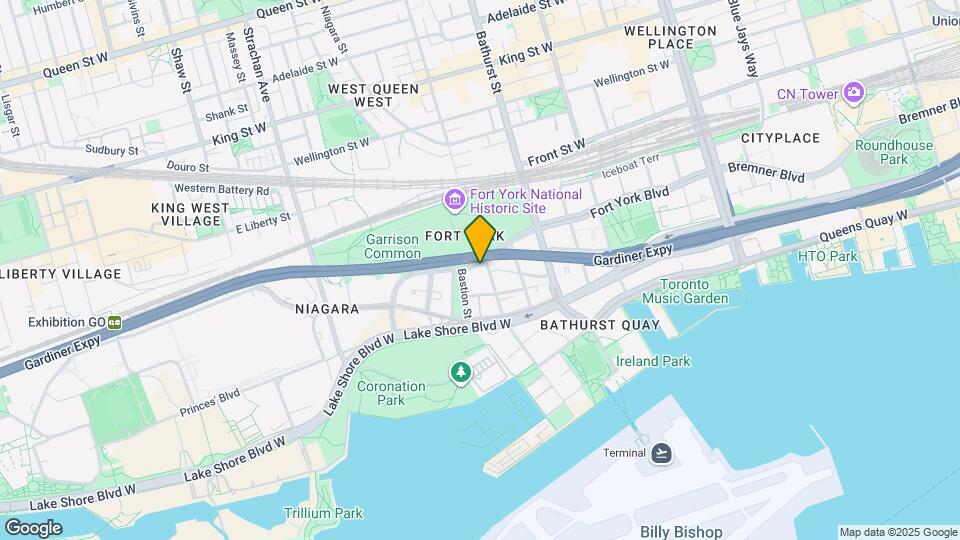 185 Fort York Blvd Map and Location Details