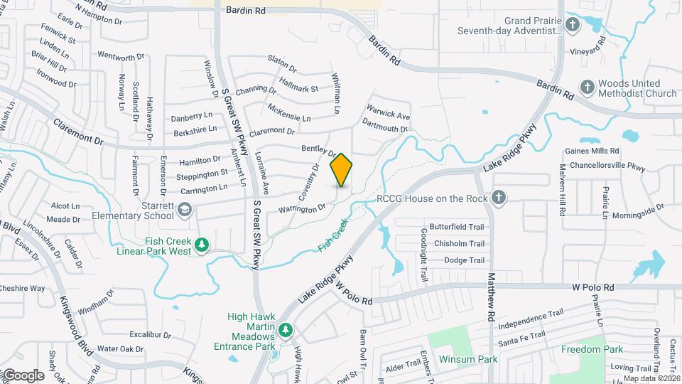 4364 Bentley Dr Mapa y Detalles de la Ubicación