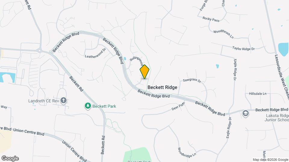 5571 Creekwood Cir Map and Location Details