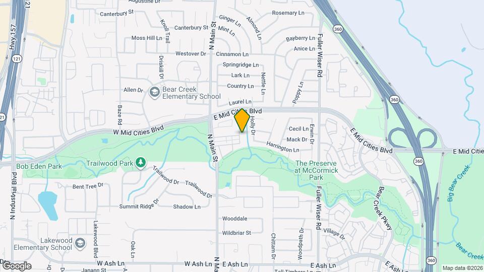 168 Merlin Way Mapa y Detalles de la Ubicación